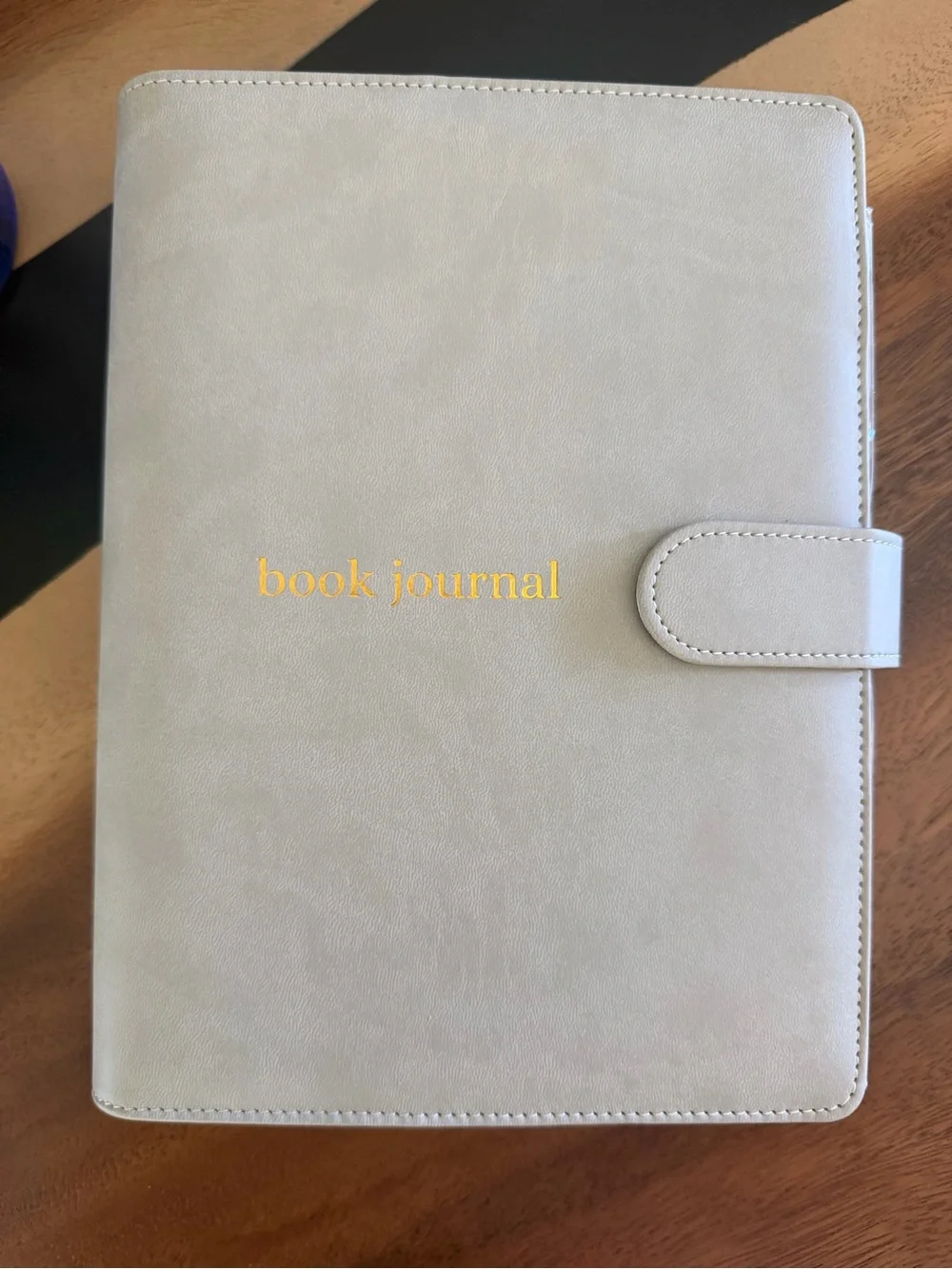 Probably Smut Silver Ring-Binder Book Review Notebook